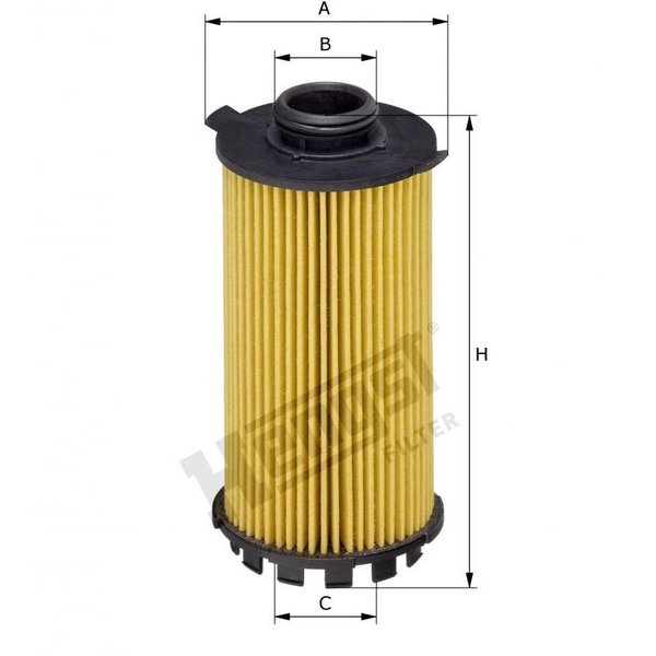 Hengst Fuel Filter, E911HD455 E911HD455
